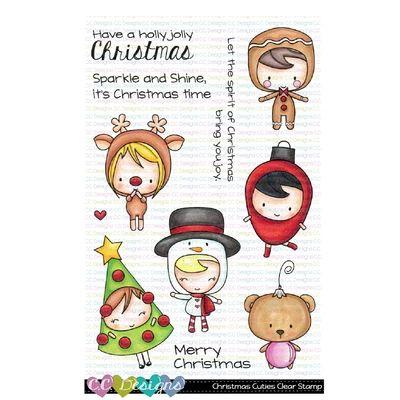 C.C. Designs Clear Stamps - Christmas Cuties